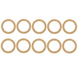 10x cork gasket for tank cap gasket made of cork - 60x80mm for AWO, MZ ES, ETZ, JAWA