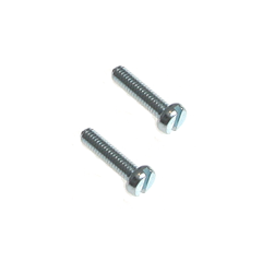 2x slotted screw 4x30mm galvanized suitable for frame Simson KR51 Schwalbe