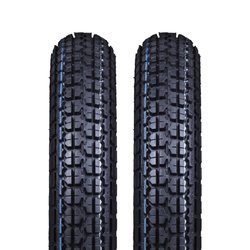 2x tire Vee Rubber 3,0x12 47J VRM220 road profile for Simson SR50 SR80 scooter