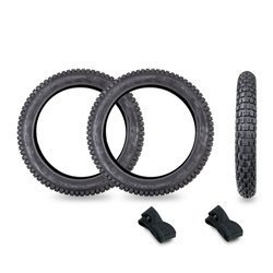 2x tires 2.75x16 36B Enduro VRM186 + 2x tube for Simson S50 S51 S83 KR51