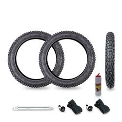 2x tires 2.75x16 Enduro + tube + talc for Simson S50 S51 S53 S83 KR51