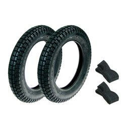 2x tires Vee Rubber 2.5x9 + 2x tube for Romet Pony Hercules CB 1 2 CityBike