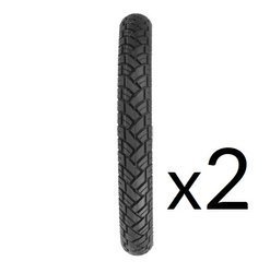 2x tires Vee Rubber 2.75x16 43J slick profile VRM094 for Simson S50 S51 KR51 SR4