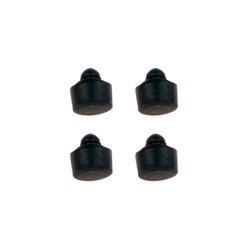 4x rubber buffers rubber mushroom small (type 1) for bench for Simson S51 S70 KR51 SR4-