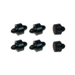 6x rubber buffers rubber mushroom large (type 2) for bench for Simson KR51 Schwalbe SR4-