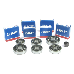 Ball bearing SKF motor + needle roller bearing K15x19x13 for MZ ETZ125 ETZ150 (7 pieces)