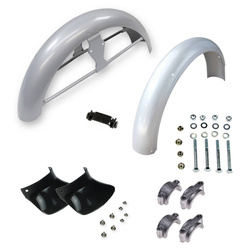 Front fender for Simson S50 S51 S70 - black powder-coated