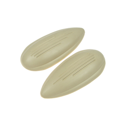 Pair of knee pads for MZ RT 125/1/2/3, IFA MZ BK350, ES175 ES250 ES300 - beige