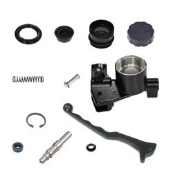 Set brake pump master cylinder HBZ round for MZ ETZ - 12 pieces (individual parts)