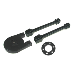 Set of driving rubber, chain hose, chain case suitable for Simson SR50 SR80