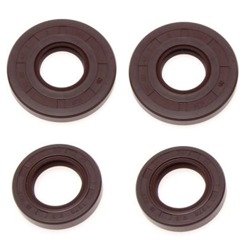 Set of shaft sealing ring motor 4-speed oil seal (brown) for MZ TS 250 - 4 pieces
