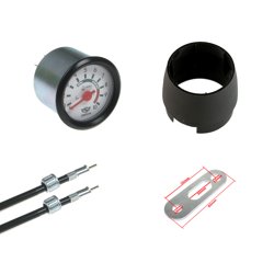 Set of tachometer + speedometer cable speedometer holder + speedometer cover for Simson S50 S51 S70