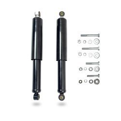 Set shock absorber struts + screws for Simson S50 S51 KR51 SR4 - black