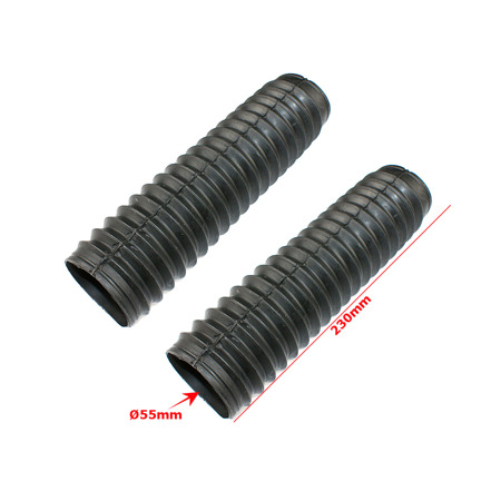(Pair) Bellows for telescopic fork Protective bellows suitable for JAWA 350 type 634