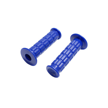 (Pair) Grips Handlebar rubber suitable for Simson S50 S51 S53 S70 SR50 - blue