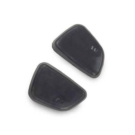 (Pair) knee pads, rubber tank protectors, suitable for MZ ES 250/2 TROPHY - black