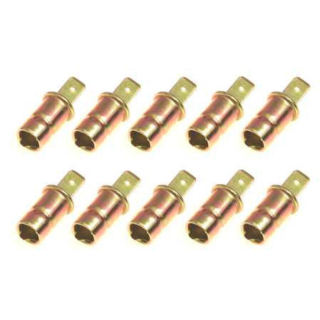 10x bulb socket for speedometer lighting BA7s for Simson S51 SR50, MZ ETZ ETS TS ES RT