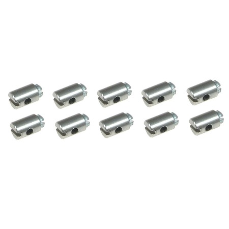 10x screw nipple 5x7mm clamping nipple for throttle cable Bowden cable cable universal