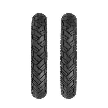 2x tires Vee Rubber 3,0x12 43J VRM094 slick profile for Simson SR50 SR80 scooters