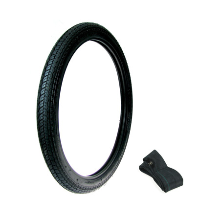 AWINA tire 2.25x19 + tube suitable for Simson SR2