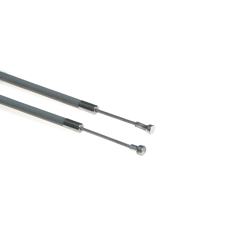 Brake Bowden cable for Simson SL1, brake cable total length: 1280 mm gray