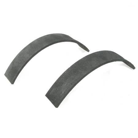 Brake pads for brake shoe, brake pad (pair) for Horex Regina - 150x45x4mm