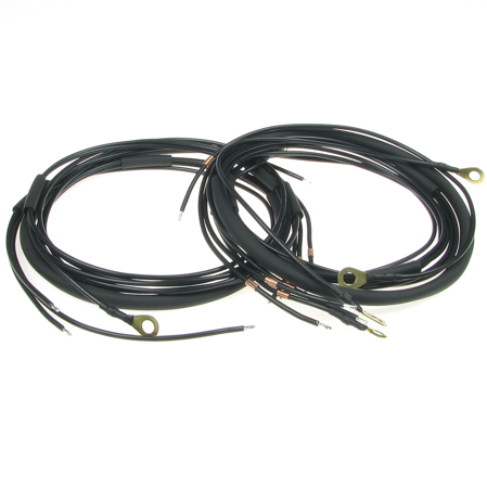 Cable harness for NSU OSL 601 with circuit diagram