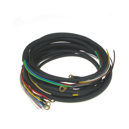 Cable harness for Pannonia TLF 250 with colored circuit diagram