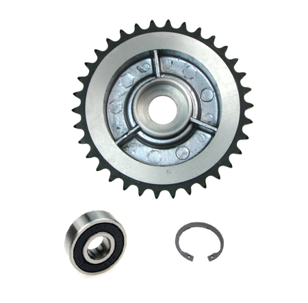 Driver pinion chain wheel 34 teeth with bearing for Simson S50 S51 KR51 SR4 Duo