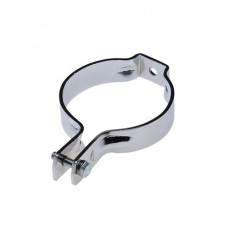 Exhaust clamp large (retaining clamp) for Simson KR51 / 2 Schwalbe - chrome-plated