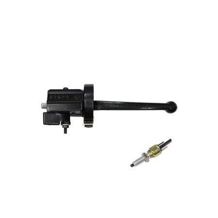 Fitting with handbrake lever + switch + choke for Simson S50 S51 S70 SR50 SR80