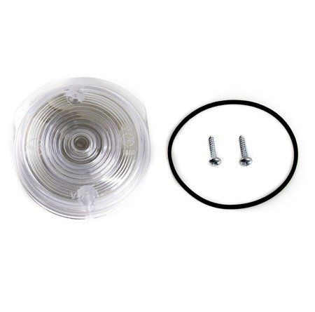 Front cap for indicators (4 pieces) for Simson S50 S51 MZ TS ETZ - white