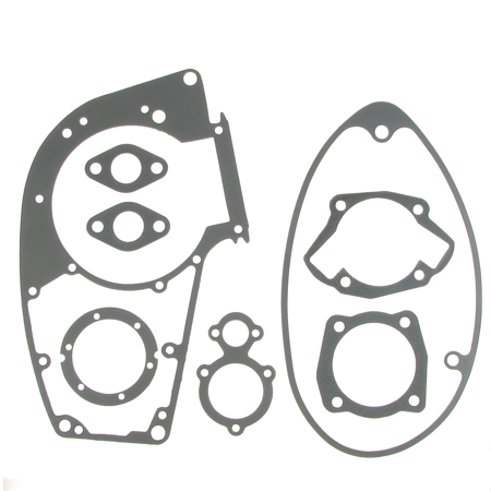 Gasket set + head gasket for DKW RT 250H 250/1 (8 pieces)