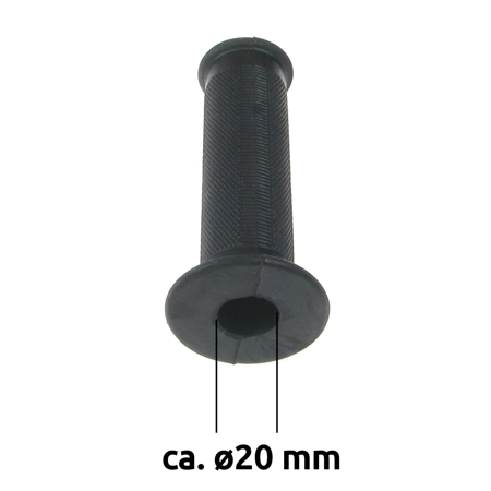 Grip rubber left without hole for Simson AWO KR51 SR4, MZ ES ETS TS BK350 RT125 IWL