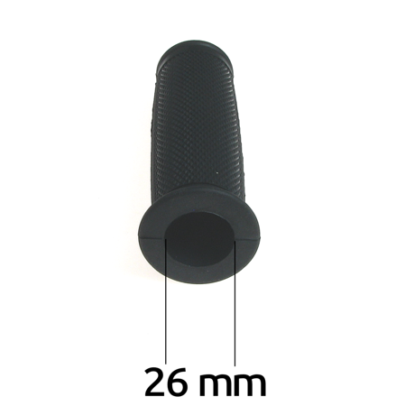 Grips (pair) spherical shape suitable for Simson SR1 SR2 KR50 Sparrow - black