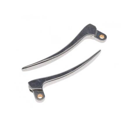 Handbrake lever + clutch lever (pointed lever) JAWA 350, 50 type 20 21 23 Mustang