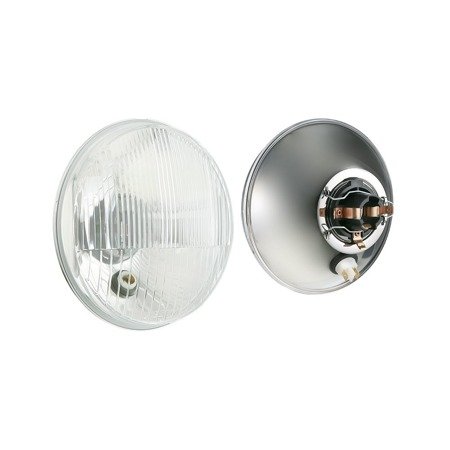 Headlight insert with parking light for Simson with E-mark