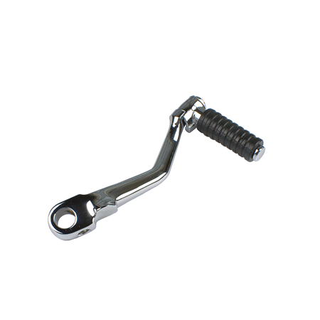 Kick starter lever suitable for MZ ETZ 250 251 301 TS250 / 1 - chrome including rubber