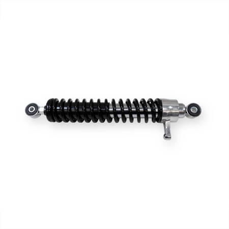 Pair of struts shock absorbers suitable for Simson S51 S50 S70 Enduro - chrome 360 mm