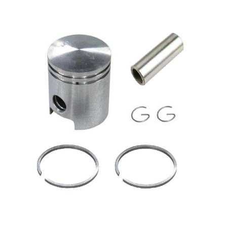 Piston complete ø38.25 ALMET + bolt for Simson S51 S53 SR50 KR51 / 2 Schwalbe