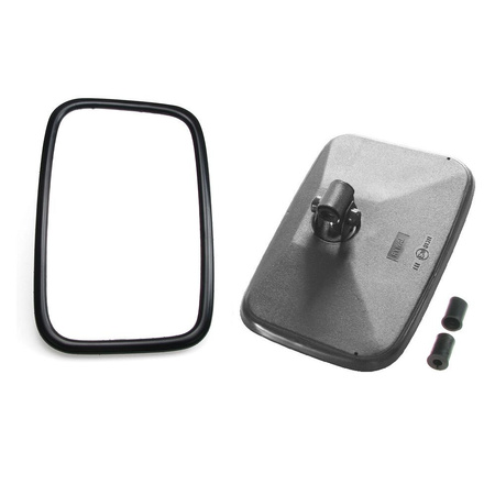 Rearview mirror outside mirror Univers. Truck tractor excavator MB Transporter 250x165 L = R