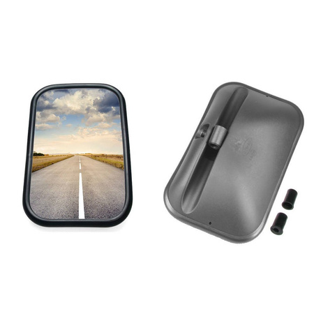 Rearview mirror outside mirror truck Mercedes MB Volvo tractor excavator bus 290x175 L = R