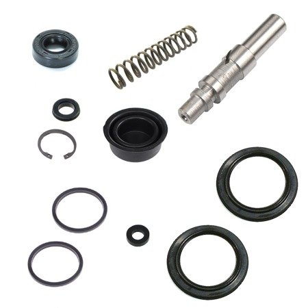 Repair kit for brake system master cylinder (round) for MZ ETZ - 11 pieces
