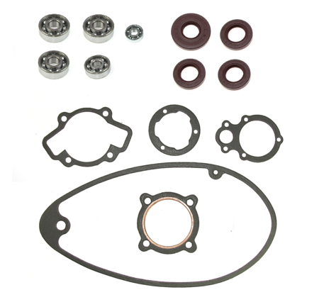 Sealing set + bearings FAG + Simmerrings motor for MZ RT125 / 1 125/2