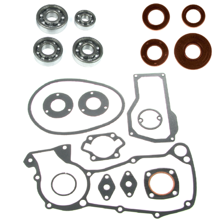 Sealing set + bearings FAG + shaft seals for Simson SR1 SR2 KR50 SR4-1 Spatz