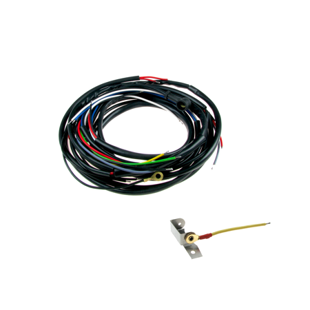 Set of wiring harness + speedometer socket for SIMSON AWO 425 TOUREN with brake light