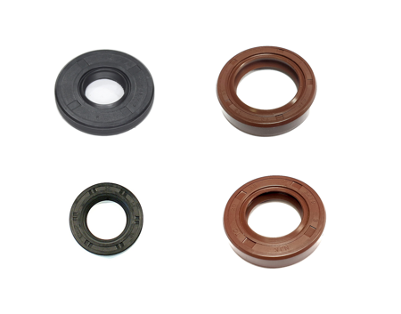 Shaft seal 25x35x7 (black, NBR) Simmerring - double lip