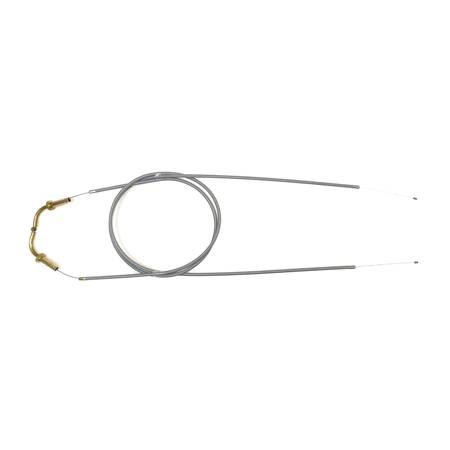 Shift cable for NSU Quickly F23, S2-23 3-speed, N, S from F.No. 651959 3-speed - gray