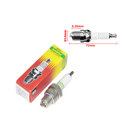 Spark plug M14-175 BERU isolator for Simson SR1 SR2 KR51 SR4-1 SR4-2 AWO MZ ETS