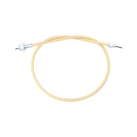 Speedometer cable suitable for Simson SR2 old version M10xM16 length 760mm - beige
